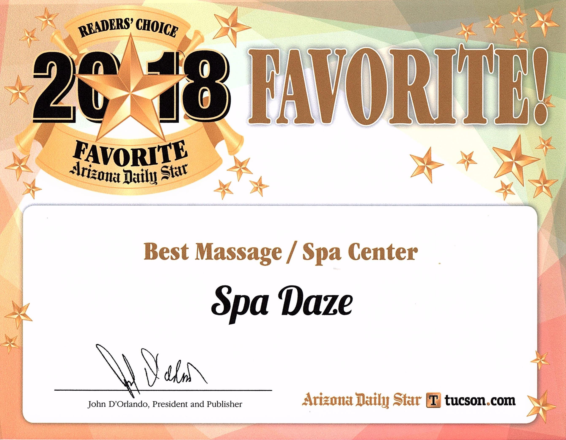 SPA DAZE In Tucson AZ | Vagaro